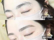 アイック 船橋店(I’ck)/間引き＋眉毛WAXデザインで美眉