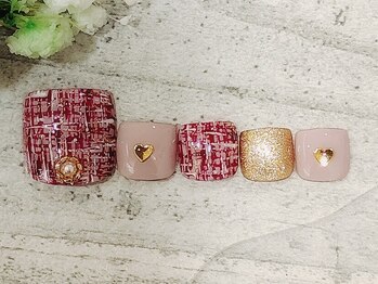 ヘルシーネイルサロン マリアール オーロラタウン店/フットジェル定額プレミアム