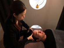 スイミンテラス 廿日市店/ドライヘッドスパ施術風景