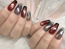 ルルネイル(Rurunail)/特殊カラーフレンチ
