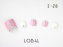 ロバル ネイルアンドまつげ(LOBAL)/フットネイルI‐26