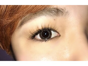 アール ブルー 六本木店(R blue)/シングルラッシュ+全体カラー