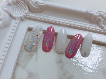 モアネイル 東岡山(moa nail)/7月トレンドコース