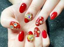 スーン(S∞N)/宝石ネイル