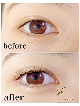 ノーラスリエン 銀座(NOLASLIEN)/ビューラー要らず　まつ毛パーマ