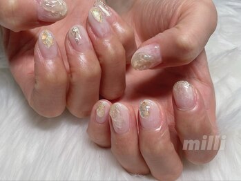 ミリネイルズ(milli nails)/ホワイトゴールド