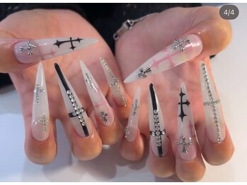 マルチューネイル 池袋(MARUCHU NAIL)/長さ出しMAX/持ち込みデザイン