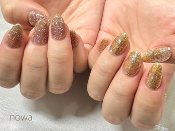 ラメ&フラッシュネイル