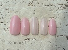 アウロラ 代々木上原(AURORA)/定額　夏ネイル　色えんぴつ