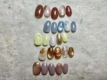 アールラッシュ アンド アールネイル(Rlash & r.nail PRODUCED BYα)の写真/初めてのお客様も安心＊シンプルからアートご希望の幅広いお客様にネイルをお楽しみ頂けます♪
