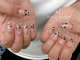 ギャル★レオパードネイル