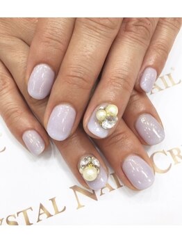 クリスタルネイル ボンベルタ橘店(CRYSTAL NAIL)/ビジューネイル