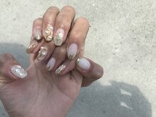 プティットスリール 西尾店(Petit Sourire)/【つけ放題】ミラーネイルアート