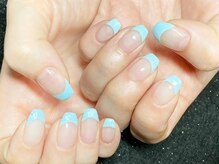 スーン(S∞N)/水色フレンチ