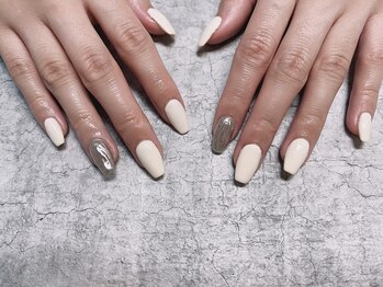 定額スカルプ２本アート￥7000