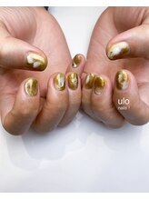 ウロネイルズ(ulo nails)/ゴールドニュアンス