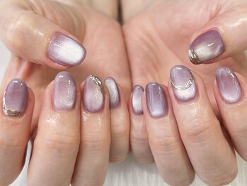 リジュベ 古河店(Rejuve)/マグネット×ミラーネイル