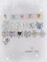 ラビットネイル 大阪なんば店(Rabbit Nail)/当店パーツ紹介