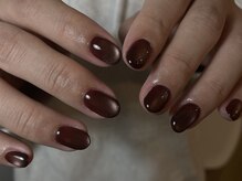 ヴィコ 名古屋栄(vico)/ボルドーマグネットネイル