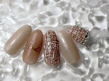 リュールネイル(lueur nail)/ツイードネイル