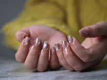 Lia nail 大宮 パラジェル/フィルイン/マグネット/定額/ニュアンス/自爪育成/フレンチの雰囲気（[大宮パラジェル/フィルイン/マグネット/定額/ニュアンス]）