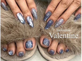 ネイルサロン ヴァレンタイン(nailsalon Valentine)の写真/当店人気のスカルプのラメグラ9500円が6月限定で7500円！ワンカラー11000円が9500円！