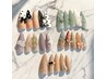 【HARUデビュー記念】韓国・ワンホン・ギャル系定額ネイル ¥9,350