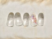 ネウィ ネイル 銀座(newi nail)/パラジェル　花火ネイル