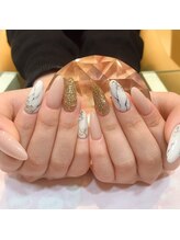 エスフィーネイルサロン ブリーユ(Esfy nailsalon Brille)/大理石ネイル