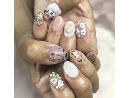 キャラクターモチーフネイル