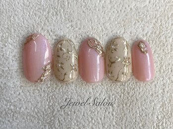 ジュエルサロン(JEWEL SALON)/ブライダルネイル☆　￥11,550