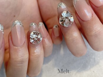 メルト(Melt.)/ガラスフレンチ♪付け放題¥12800