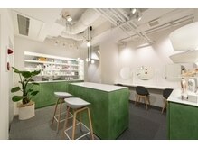 エステティック ザザ 神楽坂店(ZA/ZA)/心癒すグリーンのパウダールーム