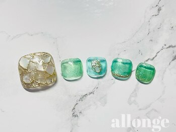 美サロン アロンジェ甲府向町店/シェルタイルネイル☆