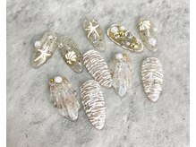 ネイル ブーマー(Nail BOOMER)/マーメイドネイル/夏ネイル