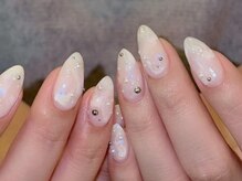 ジェミーネイル エビス(Jemiy nail ebisu)/ニュアンスマーブル