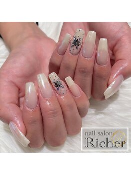 エスフィーネイルサロン リシェル(Esfy nailsalon Richer)/雪の結晶