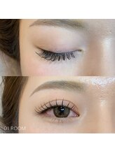 ワンルーム(01 ROOM)/エクステ140本　束間仕上げ