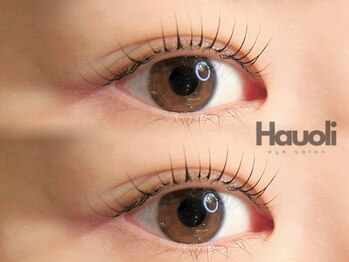 ハウオリ バイ リー 京橋(Hauoli by Lee)の写真/≪ナチュラル派の方に◎≫パリジェンヌラッシュリフトで根本からまつ毛をグッと立ち上げ上品な仕上がりに◇
