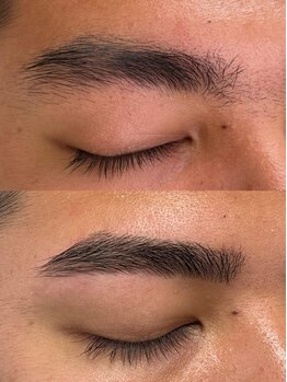 ナチュリー バイ ヌンク(Naturry byNUNC)の写真/【SNSで話題♪男女問わず眉毛のお悩み解消】眉Wax＋張り付かない眉毛パーマ￥7500