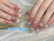 モアグラム 池袋東口店(More Glam)/チーク×マグネットネイル