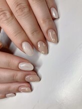 ゼロ アトリエ(ZERO Atelier)/ふんわり春の小花ネイル