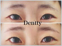 ネイルサロン デンティ(Dentty)/HBL(眉癖改善＋眉毛Wax)