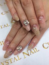 クリスタルネイル ゆめタウン博多店(CRYSTAL NAIL)/レース柄ネイル