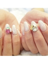 3Dビジュー盛り☆