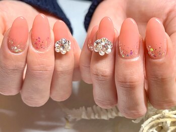 サロンドフォーエイチ(salon de 4H)/上品カラー×キラキラ