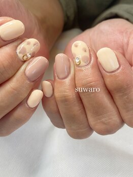 スワロ(suwaro)/大人ドットネイル