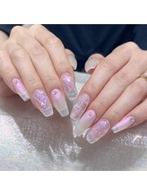 クイーンズビューティーサロン 新宿本店(Queen's beauty salon)/チップ長さ出し10本+定額コース