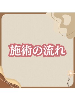 ホワイトワックス 名古屋金山店(WHITE WAX)/施術の流れ