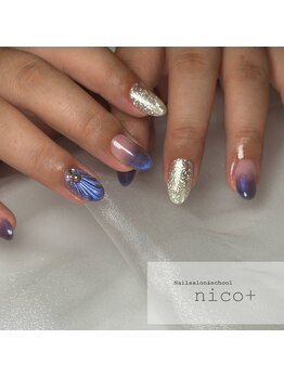 ニコ(nico+)/マーメイドネイル